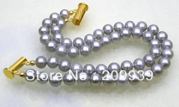 huij 00192 EXCELENT 6mm round AAA+ silver gray akoya pearl bracelet 14K/20 magnetic clasp
huij 00192 EXCELENT 6mm round AAA+ silver gray akoya pearl bracelet 14K/20 magnetic clasp
