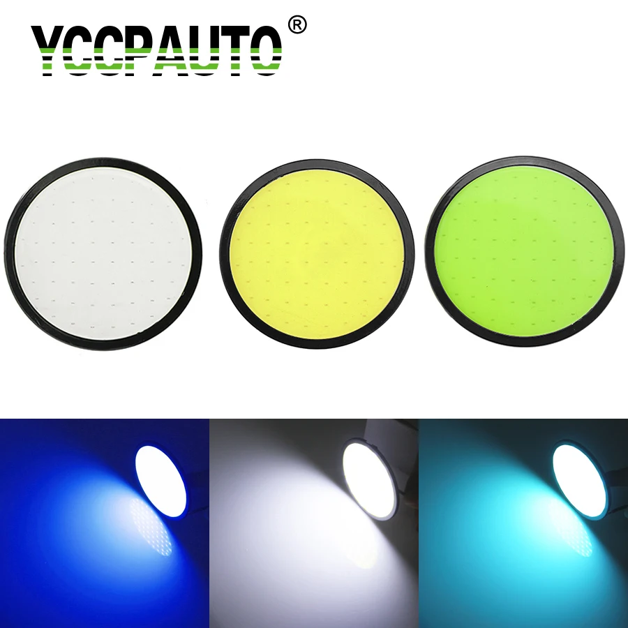 HYZHAUTO 2Pcs High Power Round COB Daytime Running Lights 82mm Car LED Fog Light Driving DRL White Ice Blue Car-styling 12V
HYZHAUTO 2Pcs High Power Round COB Daytime Running Lights 82mm Car LED Fog Light Driving DRL White Ice Blue Car-styling 12V