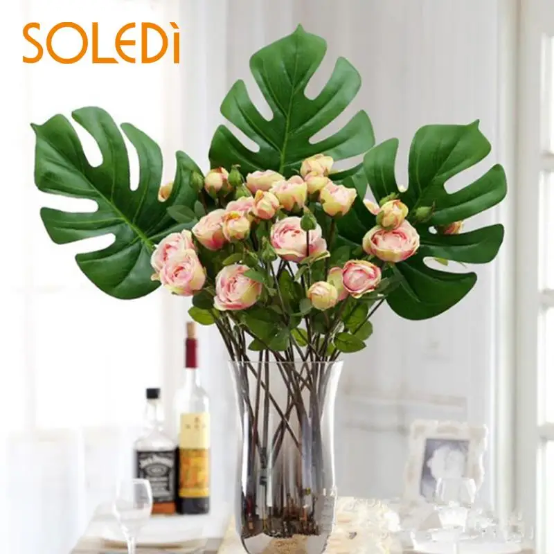 40*18*0.05cm Artificial Leaves Home Decor Household Simulation Plastic Silk Fake Plant Fashion Real Touch Palm Fern Turtle Leaf
40*18*0.05cm Artificial Leaves Home Decor Household Simulation Plastic Silk Fake Plant Fashion Real Touch Palm Fern Turtle Leaf