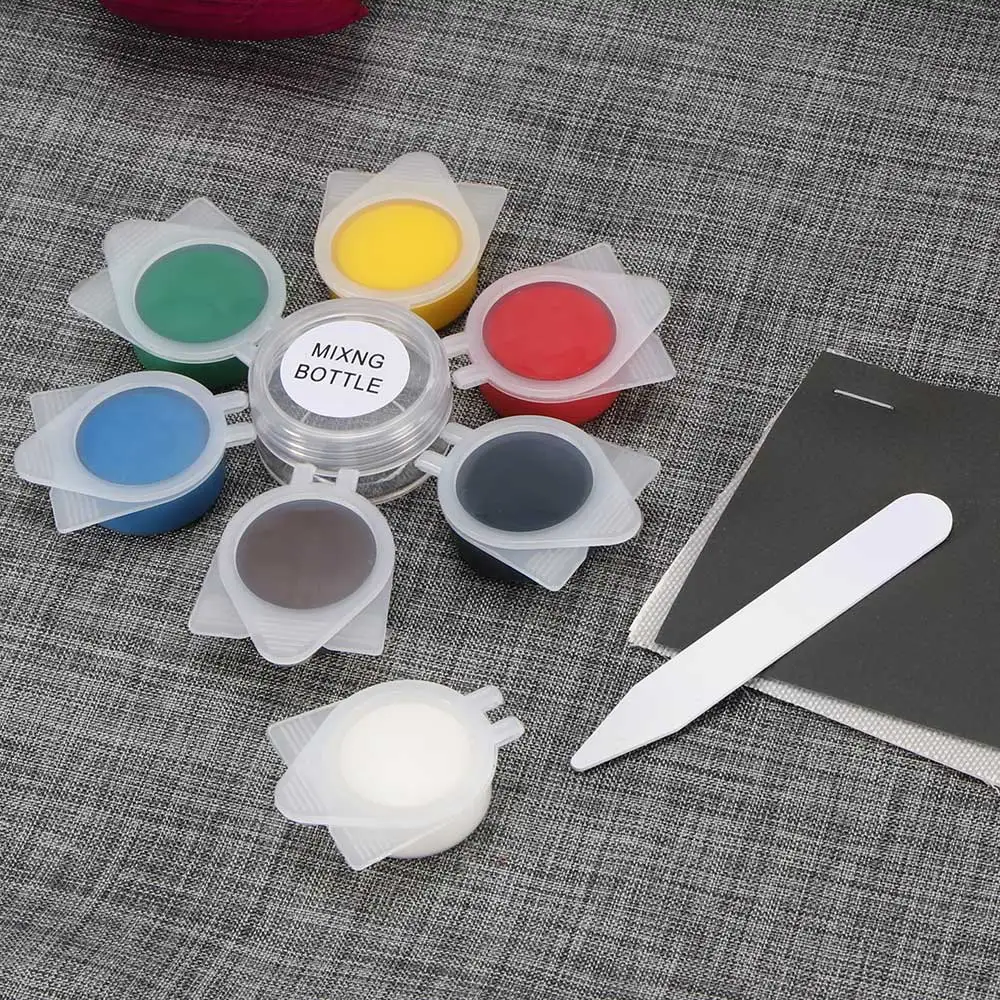 1Set DIY Car Leather and Vinyl Repair Kit Scratch Restoration of Furniture Couch Car Seats Sofa Jackets Handbags Purse
1Set DIY Car Leather and Vinyl Repair Kit Scratch Restoration of Furniture Couch Car Seats Sofa Jackets Handbags Purse