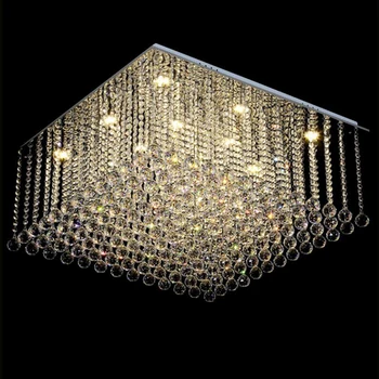 Manggic Square Flush Mount Crystal Chandelier For Luxury Living Room Crystal Chandeliers Crystal LED Light
Manggic Square Flush Mount Crystal Chandelier For Luxury Living Room Crystal Chandeliers Crystal LED Light