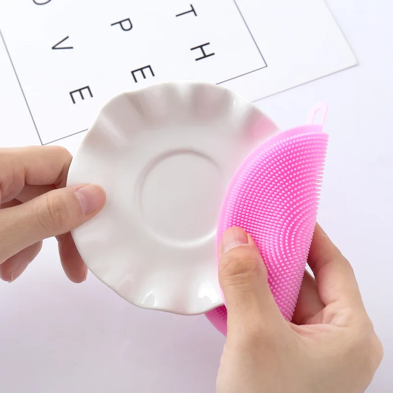 1Pc High Quality Silicone Dish Washing Sponge Scrubber Kitchen Cleaning Antibacterial Tool Strong Decontamination Ability
1Pc High Quality Silicone Dish Washing Sponge Scrubber Kitchen Cleaning Antibacterial Tool Strong Decontamination Ability