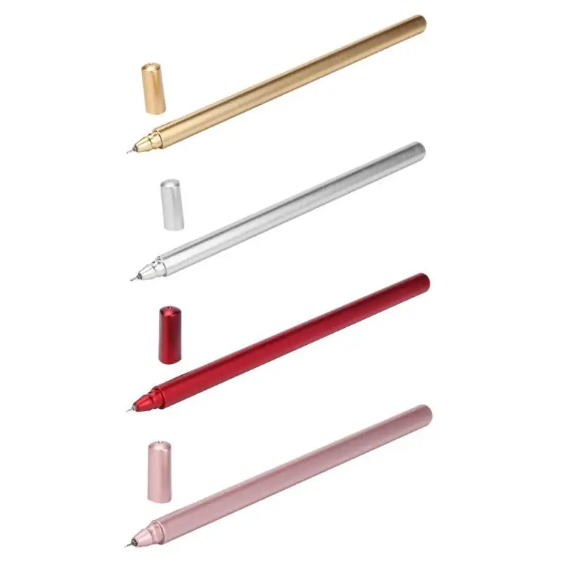 1pcs Simple Gel Pen Ballpoint Pens Signature Pen School Office Stationery Gifts high quality ballpoint refill Gold/Silver/Red
1pcs Simple Gel Pen Ballpoint Pens Signature Pen School Office Stationery Gifts high quality ballpoint refill Gold/Silver/Red
