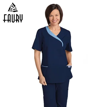 Summer Short Sleeve Breathable Doctor Nursing Tops Pants Scrub Sets Clothing Hospital Medical Farmacia Surgeon Workwear Uniforms
Summer Short Sleeve Breathable Doctor Nursing Tops Pants Scrub Sets Clothing Hospital Medical Farmacia Surgeon Workwear Uniforms