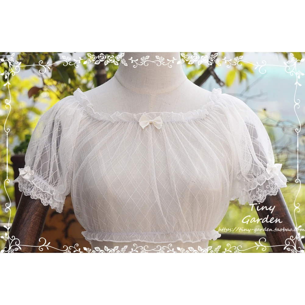2019 new Summer cool and refreshing in lolita by soft breathable bowknot half lace collar render unlined upper garment of a word
2019 new Summer cool and refreshing in lolita by soft breathable bowknot half lace collar render unlined upper garment of a word