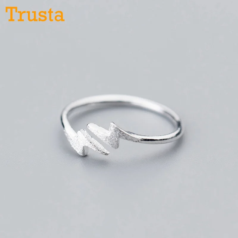 Trusta 100% 925 Real Sterling Silver Fashion Women's Jewelry Lightning Cocktail Ring Sizable 5 6 7 Girls Kids Xmas Gift DS592
Trusta 100% 925 Real Sterling Silver Fashion Women's Jewelry Lightning Cocktail Ring Sizable 5 6 7 Girls Kids Xmas Gift DS592