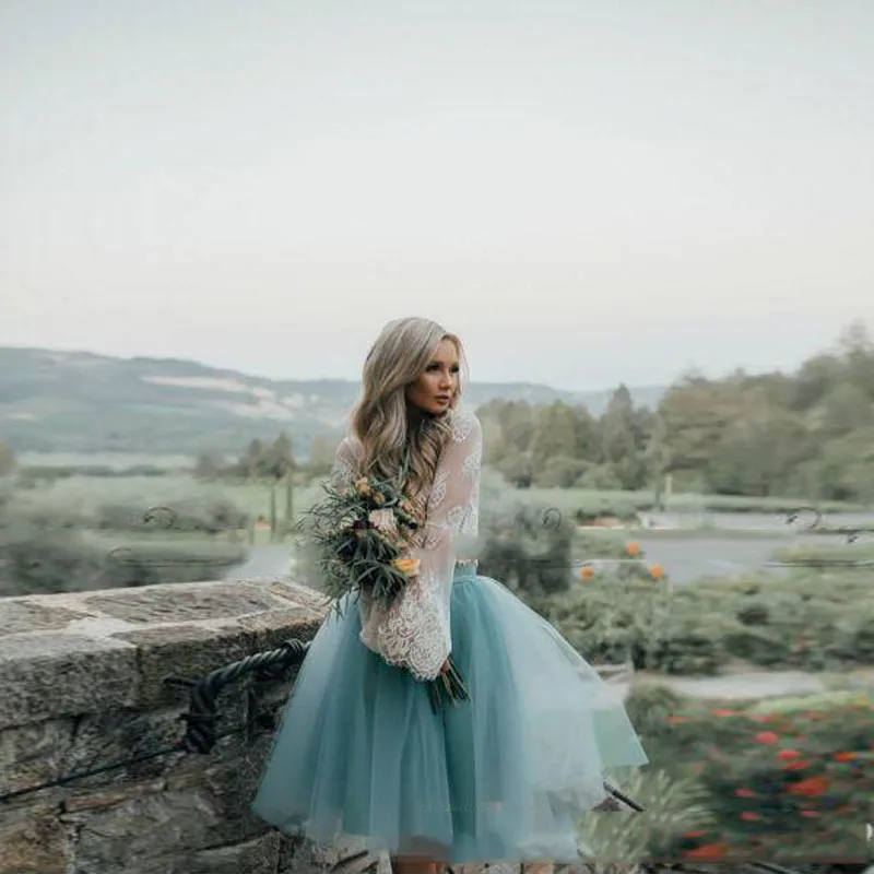 Girls Party Dresses Dusty Blue Robe De Soiree A Line Evening Gowns Vestido de festa 2 Pieces Prom Gowns Lace Bodice Mid Calf
Girls Party Dresses Dusty Blue Robe De Soiree A Line Evening Gowns Vestido de festa 2 Pieces Prom Gowns Lace Bodice Mid Calf