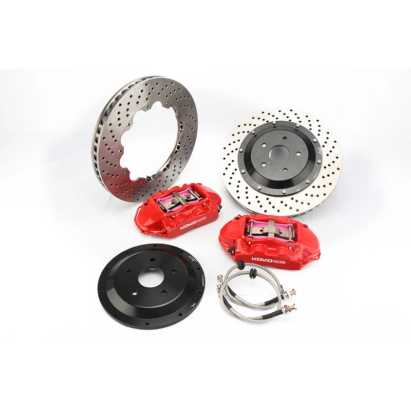 KOKO RAACING car accessories cars brake kit casting car red brake caliper 4 pot with floating cneter cap for toyota corolla
KOKO RAACING car accessories cars brake kit casting car red brake caliper 4 pot with floating cneter cap for toyota corolla