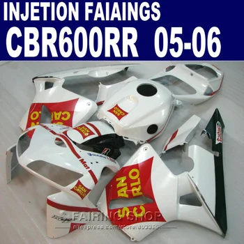 White red Fairing kit For Honda CBR-600 2005 2006 cbr600rr 05 06 (SANCARLO) Fairings +7gifts l03
White red Fairing kit For Honda CBR-600 2005 2006 cbr600rr 05 06 (SANCARLO) Fairings +7gifts l03