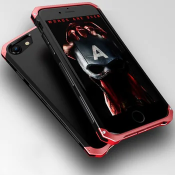Shockproof Armor Cover For iPhone 8 Plus Case Hard TPU Metal Aluminium Frame Phone Back Cover for iphone 7 Plus 8 Case Luxury
Shockproof Armor Cover For iPhone 8 Plus Case Hard TPU Metal Aluminium Frame Phone Back Cover for iphone 7 Plus 8 Case Luxury