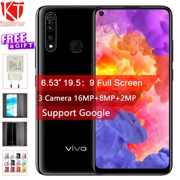 

Original vivo Z5x Mobile Phone 5000mAh 6.53" 4G/6G RAM 64G/128G ROM Snapdragon 710 Octa Core 16MP Camera Android 9 CellPhone