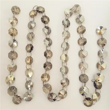 Crystal Cognac Glass Octagon Beads Chain 14mm 100 Meters For Holiday Happy diy Shop Hot Sales
Crystal Cognac Glass Octagon Beads Chain 14mm 100 Meters For Holiday Happy diy Shop Hot Sales