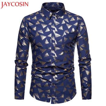 Men's chemise homme Autumn Winter Fashion Casual Printed Slim Long Sleeve Shirt Top Blouse ST16
Men's chemise homme Autumn Winter Fashion Casual Printed Slim Long Sleeve Shirt Top Blouse ST16