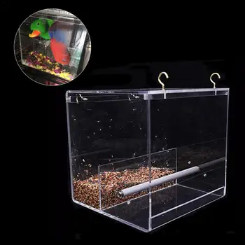Acrylic Automatic Bird Feeder Pet Feeding Device Seed Food Container Bird Cage Accessories For Parrot Parakeet Canary
Acrylic Automatic Bird Feeder Pet Feeding Device Seed Food Container Bird Cage Accessories For Parrot Parakeet Canary