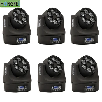 6 pieces / Bee eye Light 6x12w RGBW 4in1 Led Moving head lights DMX512 Beam lights
6 pieces / Bee eye Light 6x12w RGBW 4in1 Led Moving head lights DMX512 Beam lights