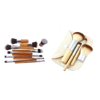 11Pcs /4Pcs Bamboo Makeup Brushes Cosmetics Concealer Blush Eyeshadow Brush Kit Women Eyebrow Eyeliner Foundation Tool
11Pcs /4Pcs Bamboo Makeup Brushes Cosmetics Concealer Blush Eyeshadow Brush Kit Women Eyebrow Eyeliner Foundation Tool