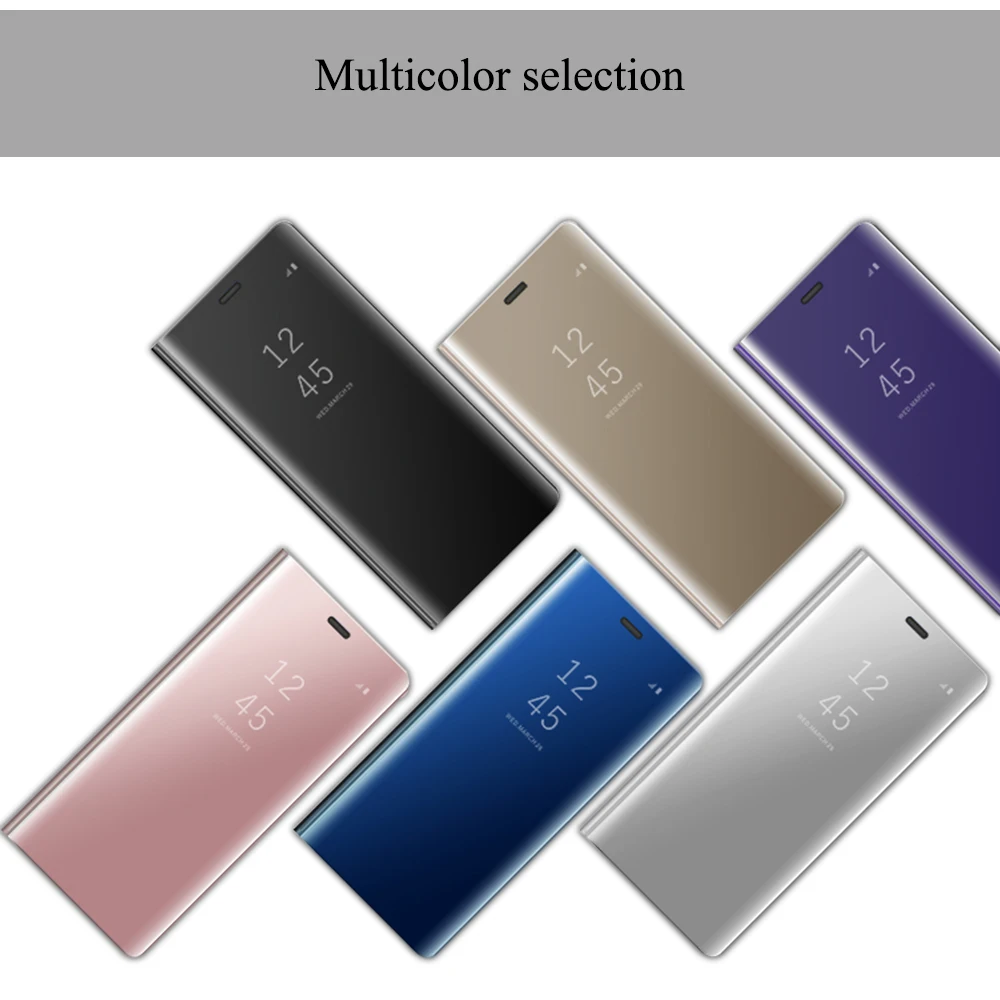 Smart Flip Stand Mirror Case For vivo X20 X21 Y85 X20 Plus V9 NEX Clear View PU Cover For OPPO F7 R15 R11 Plus A83 A59 F5 Find X
Smart Flip Stand Mirror Case For vivo X20 X21 Y85 X20 Plus V9 NEX Clear View PU Cover For OPPO F7 R15 R11 Plus A83 A59 F5 Find X