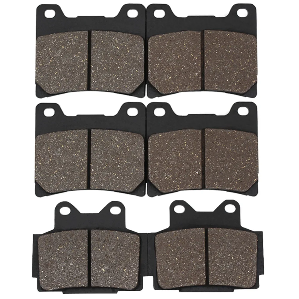 Cyleto Motorcycle Front and Rear Brake Pads for Yamaha FZ400 FZ 400 N 1985 FZR400 FZR 400 Genesis 1986 FZ600 FZ 600 87-88
Cyleto Motorcycle Front and Rear Brake Pads for Yamaha FZ400 FZ 400 N 1985 FZR400 FZR 400 Genesis 1986 FZ600 FZ 600 87-88