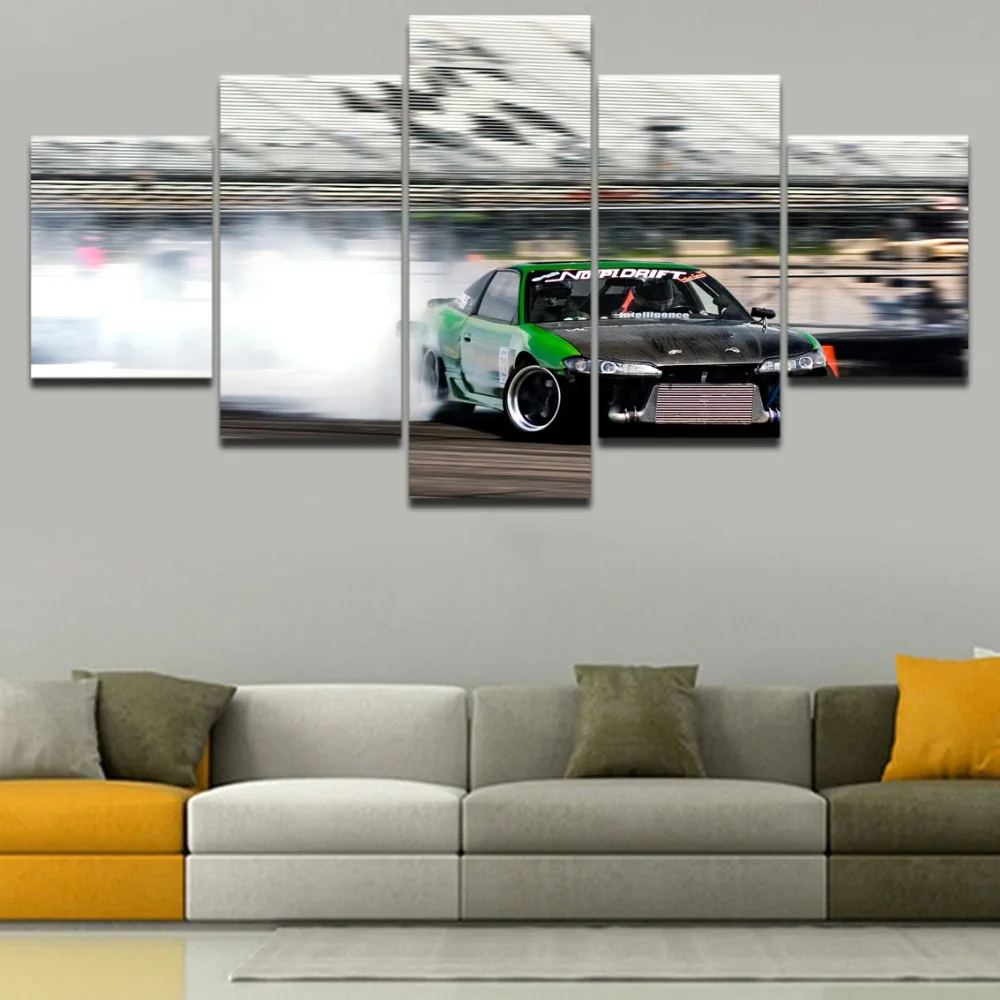 The Car Drift HD Print Painting Home Decor 5 Piece Canvas Art Painting Modern Decorative Canvas Wall Art Living Room Artwork
The Car Drift HD Print Painting Home Decor 5 Piece Canvas Art Painting Modern Decorative Canvas Wall Art Living Room Artwork