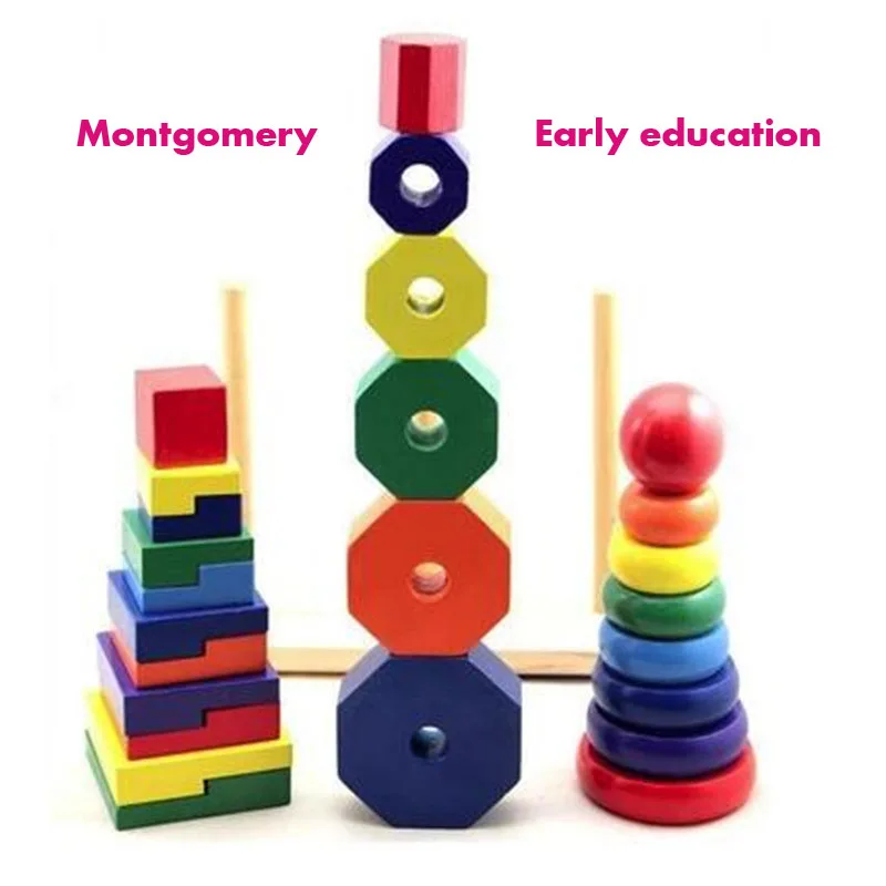 Montessori Wooden Toys Children Learning Toys Children Rainbow Wood Blocks Enlightenment Educational Toys
Montessori Wooden Toys Children Learning Toys Children Rainbow Wood Blocks Enlightenment Educational Toys