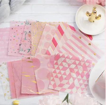 Lovely Pink Flowers Pattern Foil Vellum Paper Pad for Scrapbooking Happy Planner/Card Making/Journaling Project/Home Deco
Lovely Pink Flowers Pattern Foil Vellum Paper Pad for Scrapbooking Happy Planner/Card Making/Journaling Project/Home Deco