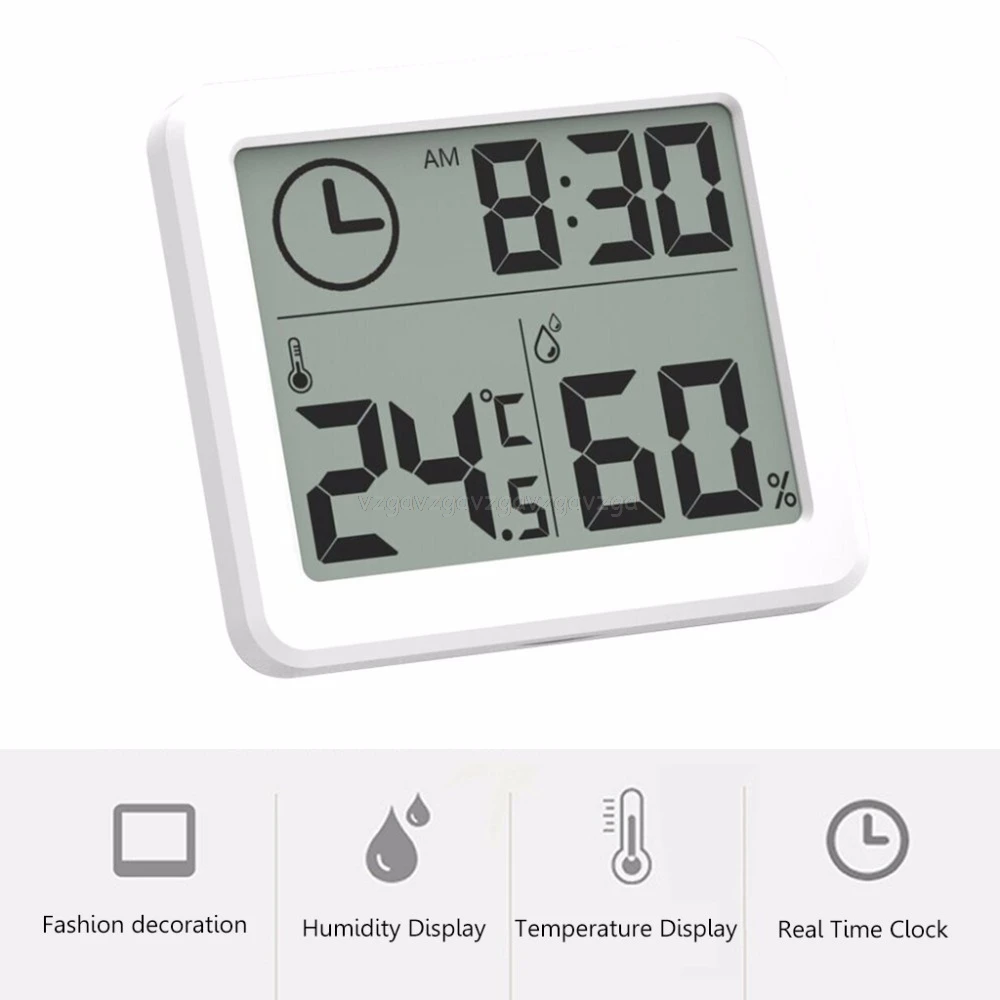 Multifunction Automatic Electronic Temperature and Humidity Monitor Clock 3.2inch Large LCD Screen N26 dropship
Multifunction Automatic Electronic Temperature and Humidity Monitor Clock 3.2inch Large LCD Screen N26 dropship