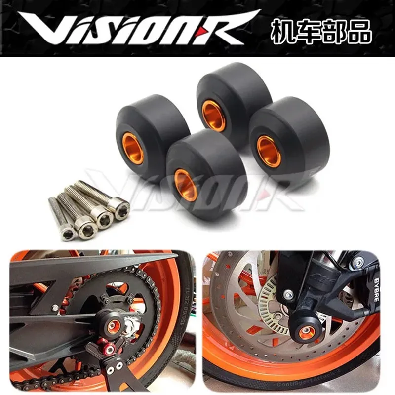 Motorcycle modified front and rear wheel stick anti-drop ball center cap for rims KTM duke200/390
Motorcycle modified front and rear wheel stick anti-drop ball center cap for rims KTM duke200/390