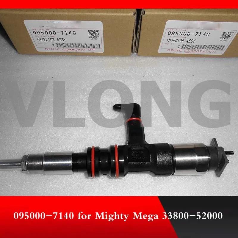 Genuine and original diesel common rail fule njector 095000-7140 095050-0640 for HYUNDAI HD35 HD75 33800-52000 33800-52700
Genuine and original diesel common rail fule njector 095000-7140 095050-0640 for HYUNDAI HD35 HD75 33800-52000 33800-52700