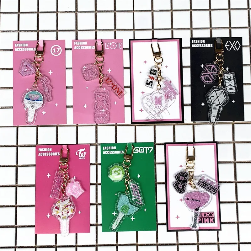 Kpop Bangtan Boys JUNG KOOK V JIMIN SUGA J HOPE SEVENTEEN BLACKPINK TWICE EXO Keychain Transparent Acrylic Stars Bag Pendant
Kpop Bangtan Boys JUNG KOOK V JIMIN SUGA J HOPE SEVENTEEN BLACKPINK TWICE EXO Keychain Transparent Acrylic Stars Bag Pendant
