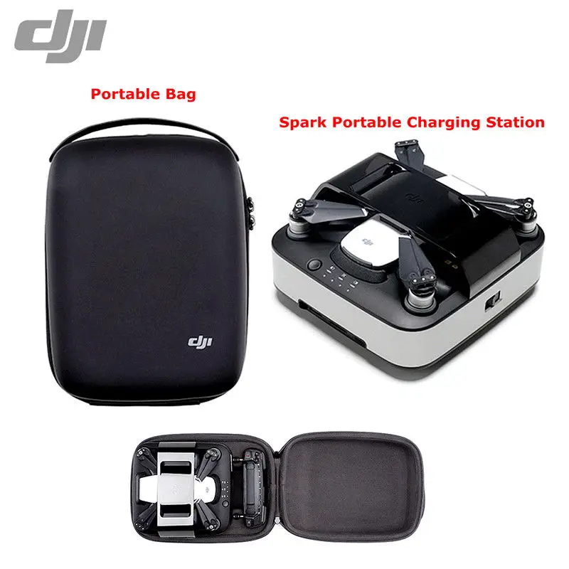 DJI Spark Drone 2 Batteries Portable Power Pack Charging Station Hub Charger Bag
DJI Spark Drone 2 Batteries Portable Power Pack Charging Station Hub Charger Bag