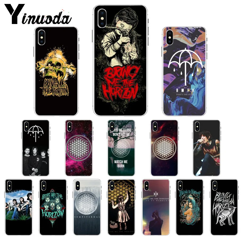 Yinuoda Bring Me the Horizon TPU Soft Silicone Phone Case Cover for iPhone 6S 6plus 7 7plus 8 8Plus X Xs MAX 5 5S XR
Yinuoda Bring Me the Horizon TPU Soft Silicone Phone Case Cover for iPhone 6S 6plus 7 7plus 8 8Plus X Xs MAX 5 5S XR