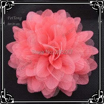 24pcs/lot Newest 8cm chiffon mesh floral fabric flowers 9colors for your choice free shipping
24pcs/lot Newest 8cm chiffon mesh floral fabric flowers 9colors for your choice free shipping