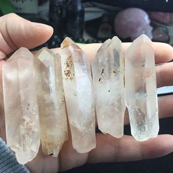 Unique Collocation 5 Pieces a set Natural Clear Quartz Crystal Healing Wands Wholesale Price #CWD121
Unique Collocation 5 Pieces a set Natural Clear Quartz Crystal Healing Wands Wholesale Price #CWD121
