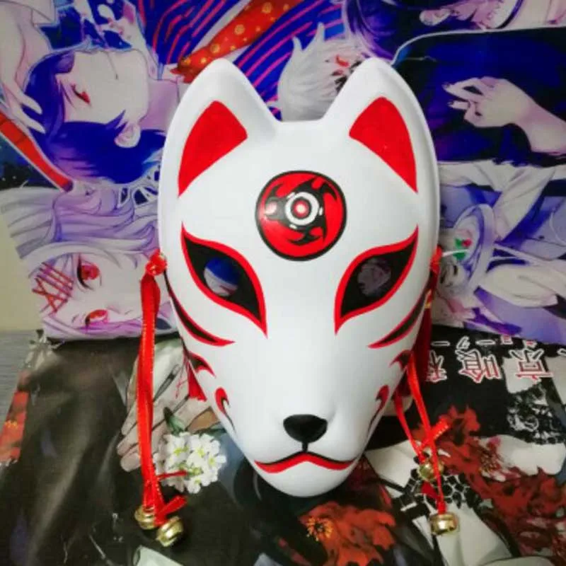 Hand-painted PVC Cosplay Fox Mask Full Face Japanese Anime Hatake Kakashi Mask Masquerade Party Masks
Hand-painted PVC Cosplay Fox Mask Full Face Japanese Anime Hatake Kakashi Mask Masquerade Party Masks