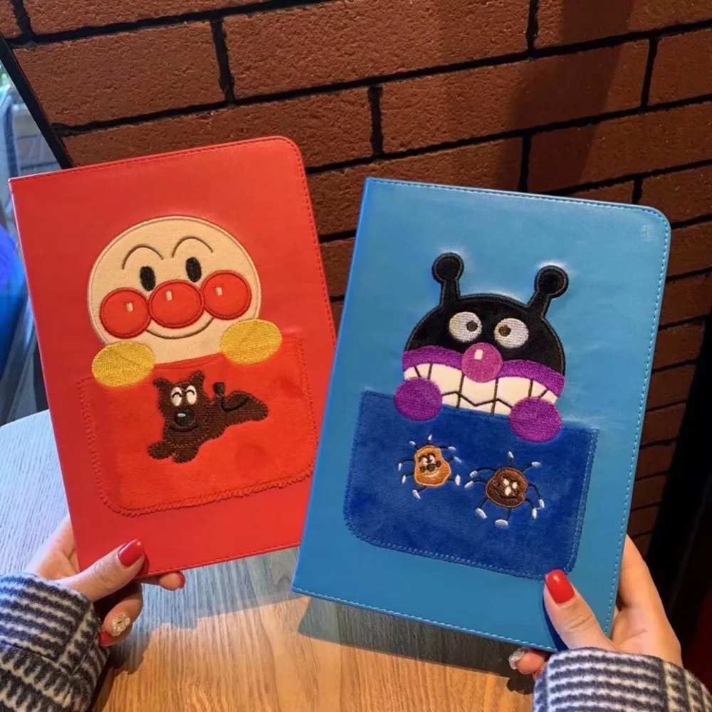 Чехол для iPad 9 7 2017 2018 чехол планшета с вышивкой Хлеб Супермен откидной