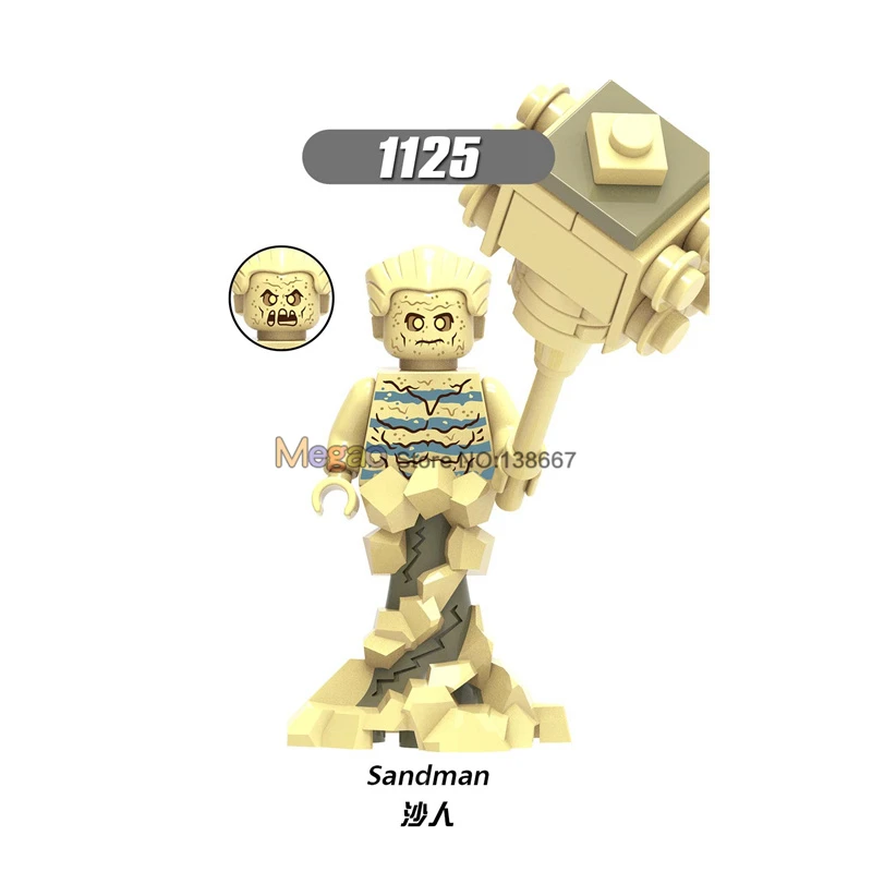 Single Marvel Sandman Legoings Spiderman Captain America Iron Fist Vulture Doctor Octopus Legoing Figures Building Blocks Toys
Single Marvel Sandman Legoings Spiderman Captain America Iron Fist Vulture Doctor Octopus Legoing Figures Building Blocks Toys