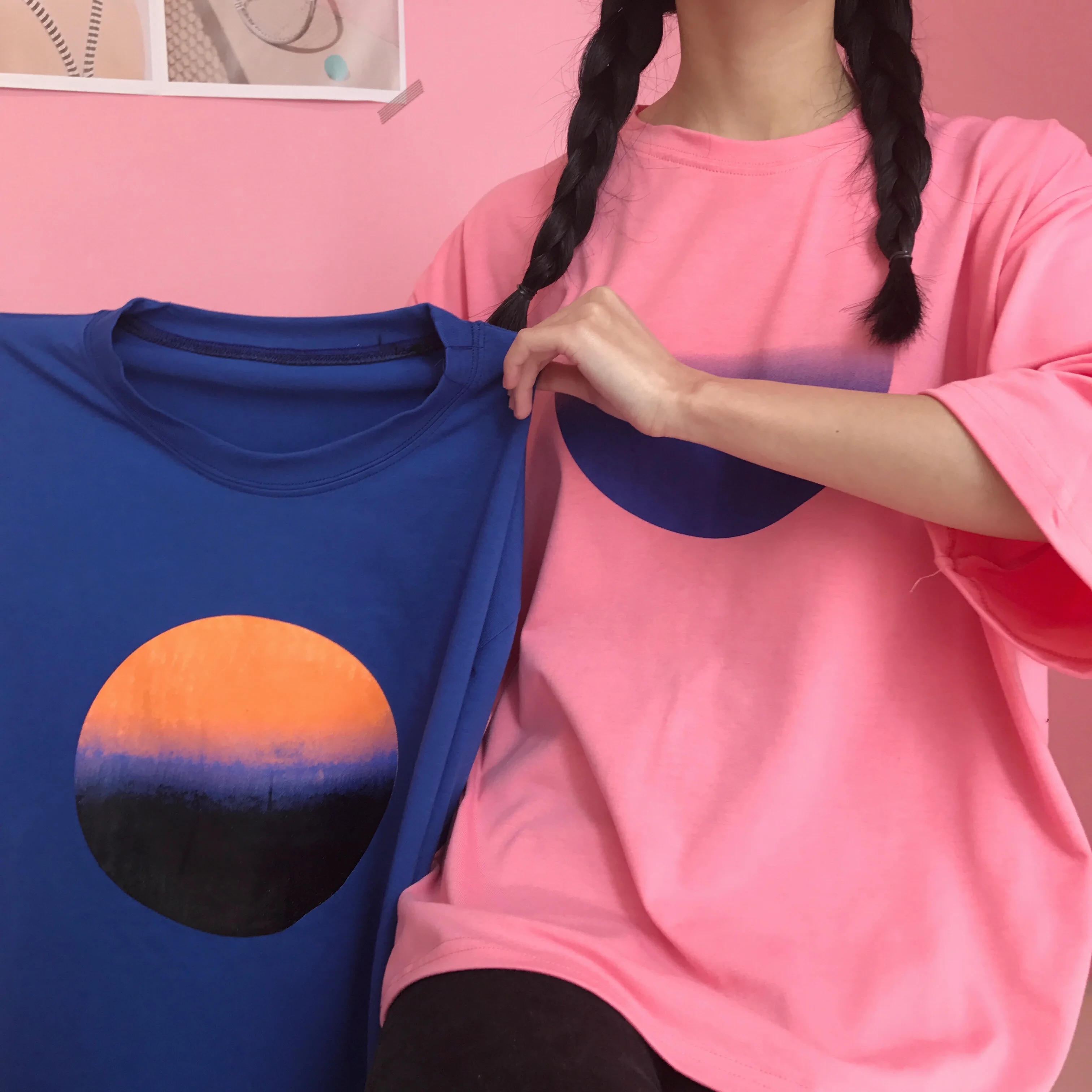2019 Summer Fashion Women T-shirt Korean Style Ulzzang Harajuku Bf Hit Color Short Sleeve Tshirt T-shirts Woman Casual Pink Tops
2019 Summer Fashion Women T-shirt Korean Style Ulzzang Harajuku Bf Hit Color Short Sleeve Tshirt T-shirts Woman Casual Pink Tops