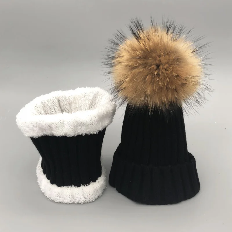 2022 Winter Hat For Women Girl Knitted Hat Keep Warm Beanies With natural Fur Pom Pom Hat High quality women hat scarf
2022 Winter Hat For Women Girl Knitted Hat Keep Warm Beanies With natural Fur Pom Pom Hat High quality women hat scarf