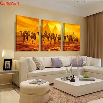 3pcs DIY Diamond mosaic Egypt Pyramids Camel full Diamond Embroidery painting Cross stitch kits Hobby Home Decoration
3pcs DIY Diamond mosaic Egypt Pyramids Camel full Diamond Embroidery painting Cross stitch kits Hobby Home Decoration