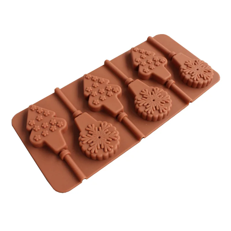 Snow Christmas Trees Shape Silicone Cake Mold Fondant Lollipop Chocolate Silicone Moulds Cake Decorations Tools M025
Snow Christmas Trees Shape Silicone Cake Mold Fondant Lollipop Chocolate Silicone Moulds Cake Decorations Tools M025