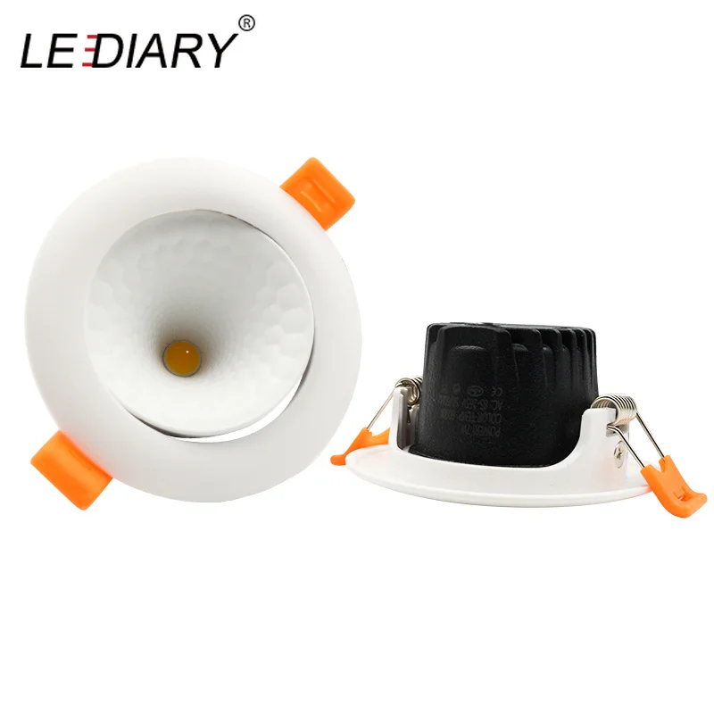 LEDIARY 90-260V 5W LED Downlight 70-80mm Hole Unique Design Honeycomb PC+Aluminum Recessed Ceiling Spot Lamp RA80 3000K 6000K
LEDIARY 90-260V 5W LED Downlight 70-80mm Hole Unique Design Honeycomb PC+Aluminum Recessed Ceiling Spot Lamp RA80 3000K 6000K