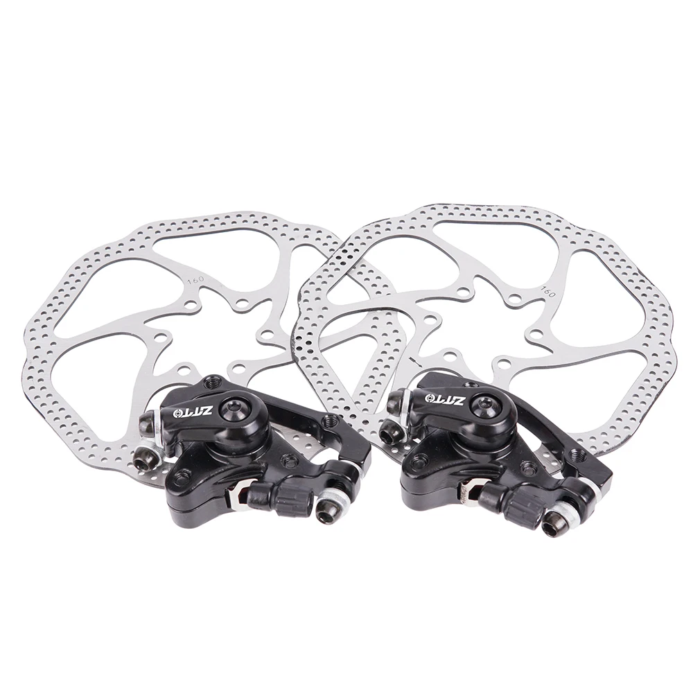 ZTTO MTB Bicycle Front Rear Brake Disc Brake For XC Mountain Bike Mechanical Disc Brake Set with 160mm Rotor Brake Lever
ZTTO MTB Bicycle Front Rear Brake Disc Brake For XC Mountain Bike Mechanical Disc Brake Set with 160mm Rotor Brake Lever