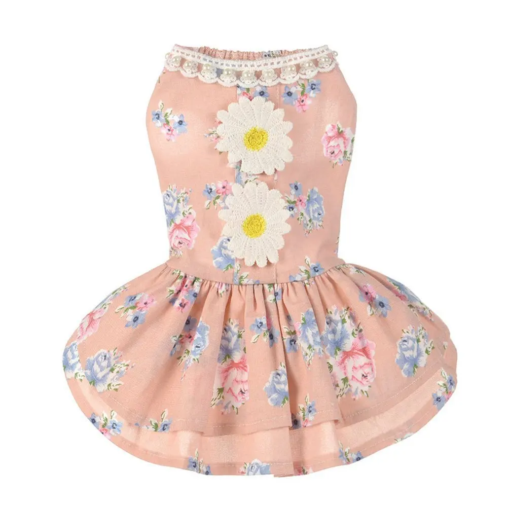 Daisy Pet Dog Dress Cotton Dog Summer Clothes for Dog Puppy Fancy Print Flower Skirt Poodle Pomeranian Dress 40
Daisy Pet Dog Dress Cotton Dog Summer Clothes for Dog Puppy Fancy Print Flower Skirt Poodle Pomeranian Dress 40