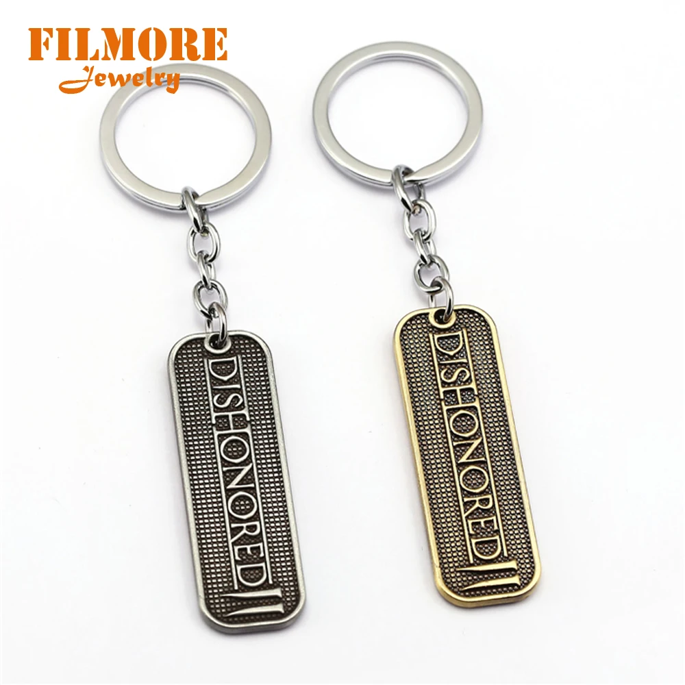 PS4 Game Key Chain Dishonored 2 Keychain 2018 New Cool Key Ring Holder Chaveiro Bag Charm Pendant men Gift Jewelry
PS4 Game Key Chain Dishonored 2 Keychain 2018 New Cool Key Ring Holder Chaveiro Bag Charm Pendant men Gift Jewelry