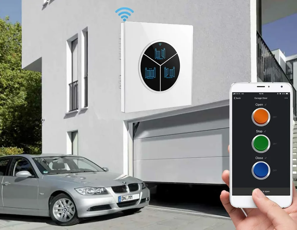 Wireless Gate Door Opener Remote WiFi Switch Universal Controlled by Smartphone for Automatic Gate Opener System
Wireless Gate Door Opener Remote WiFi Switch Universal Controlled by Smartphone for Automatic Gate Opener System