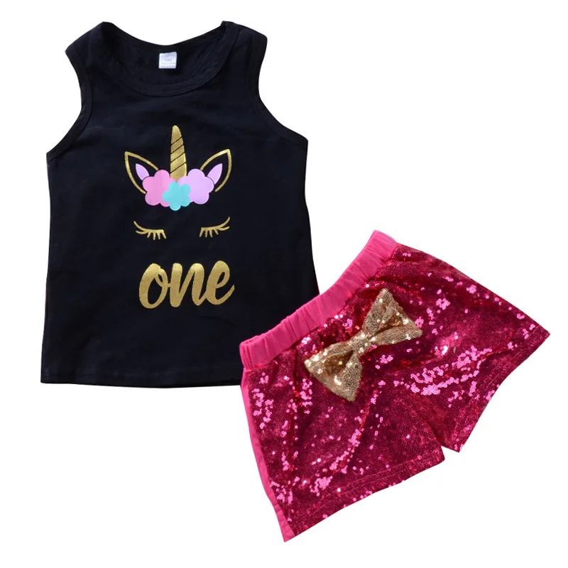 Toddler Girls Clothing Set 2019 Summer Girls Clothes Unicorn Party Outfit Kids Clothes Tracksuit Suit For Girl Children Clothing
Toddler Girls Clothing Set 2019 Summer Girls Clothes Unicorn Party Outfit Kids Clothes Tracksuit Suit For Girl Children Clothing