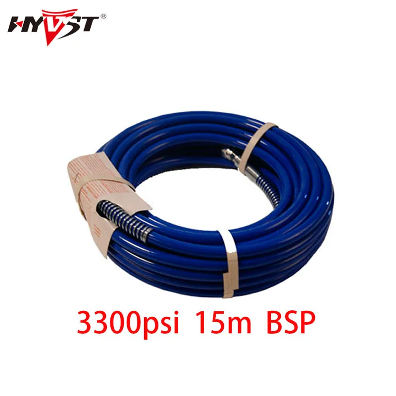 Hight Qulity15m High pressure hose 1/4" BSP 3300Psi, airless paint sprayer spare part paint sprayer hose paint sprayer water 
Hight Qulity15m High pressure hose 1/4" BSP 3300Psi, airless paint sprayer spare part paint sprayer hose paint sprayer water