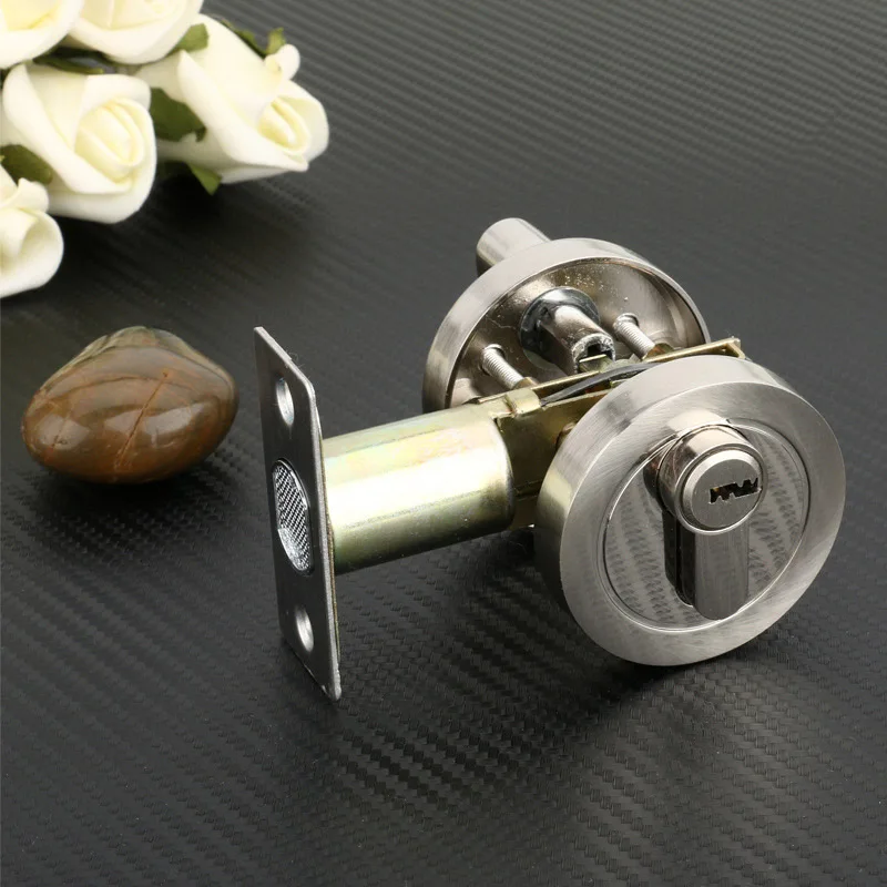 Zinc Alloy Door Locks Single Head Lock Auxiliary Lock Home Indoor Door Locks MDJ998
Zinc Alloy Door Locks Single Head Lock Auxiliary Lock Home Indoor Door Locks MDJ998