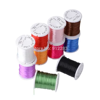 10 Rolls De Bijoux 1mm Jewelry DIY Random Multi-colors Korean Elastic Cord, Necklace & Bracelet Cord
10 Rolls De Bijoux 1mm Jewelry DIY Random Multi-colors Korean Elastic Cord, Necklace & Bracelet Cord