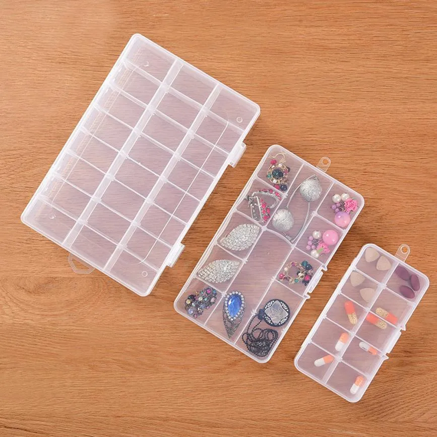 24 Grids plastic box Transparent plastic Storage Container Box Case for Nail Art Tips Case Rhinestone Gems Jewelry Tool Box #3$
24 Grids plastic box Transparent plastic Storage Container Box Case for Nail Art Tips Case Rhinestone Gems Jewelry Tool Box #3$